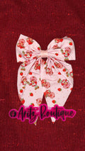 Strawberry Hair Bow