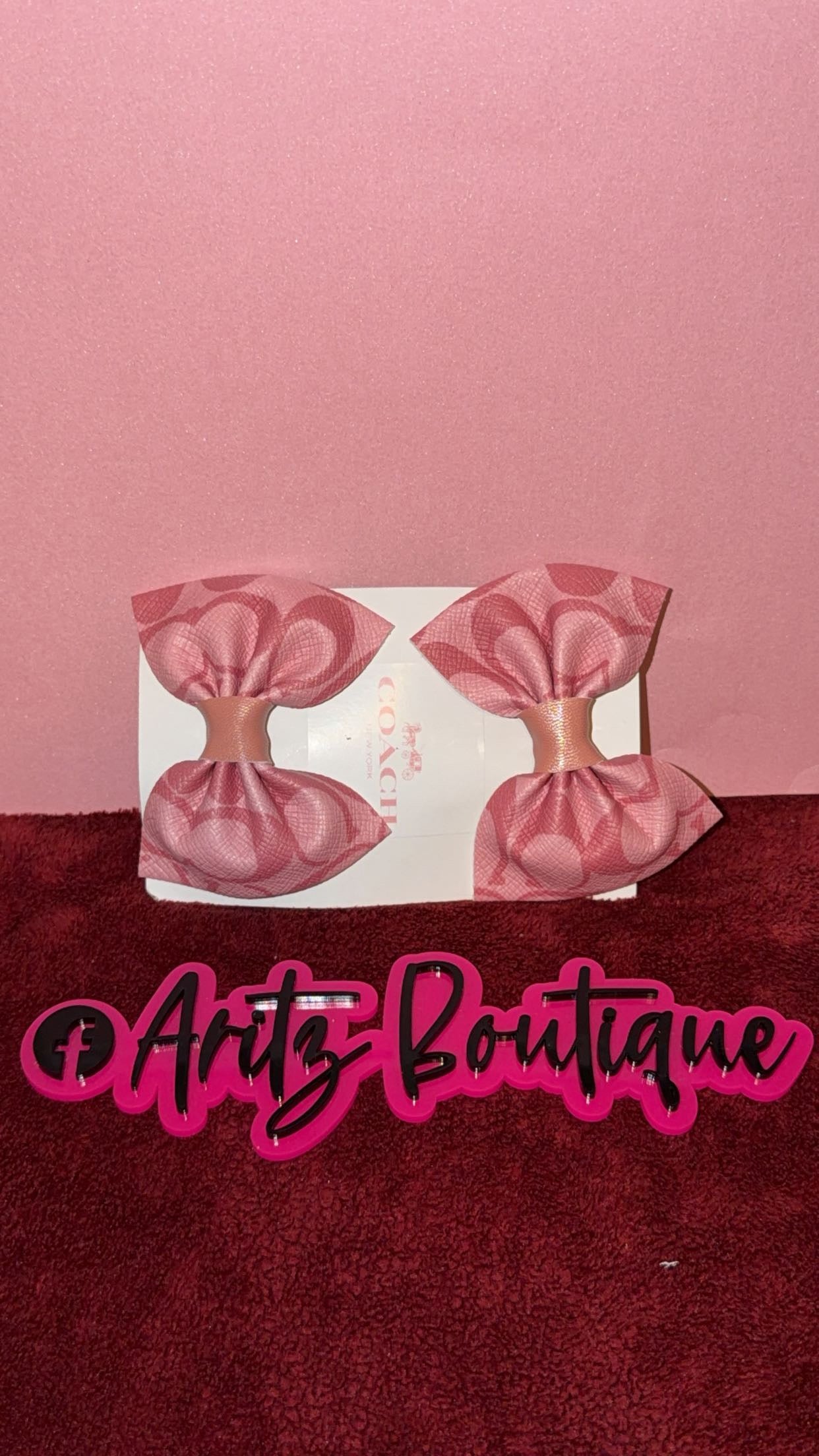 Pink Bows