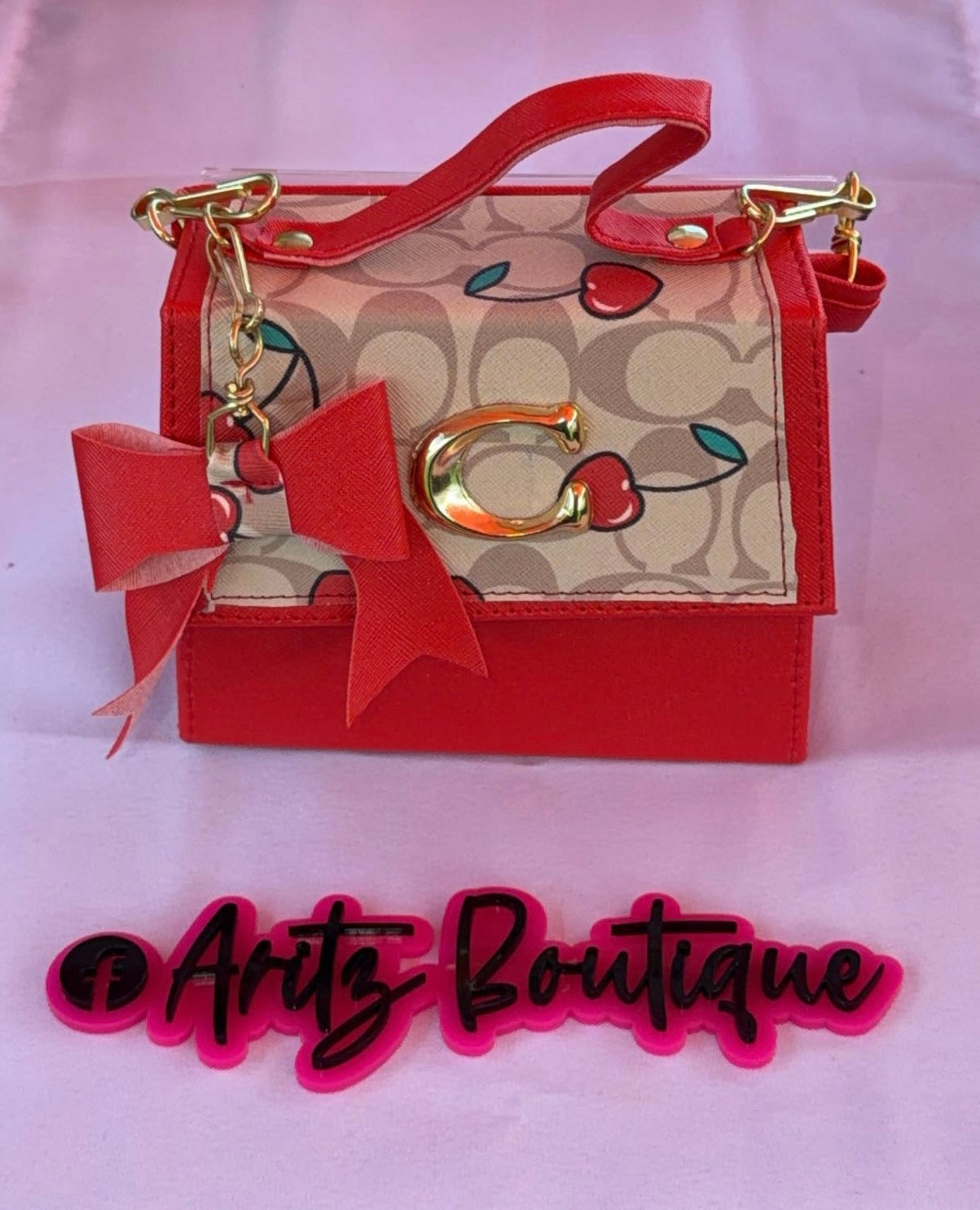 Red Cherry Purse