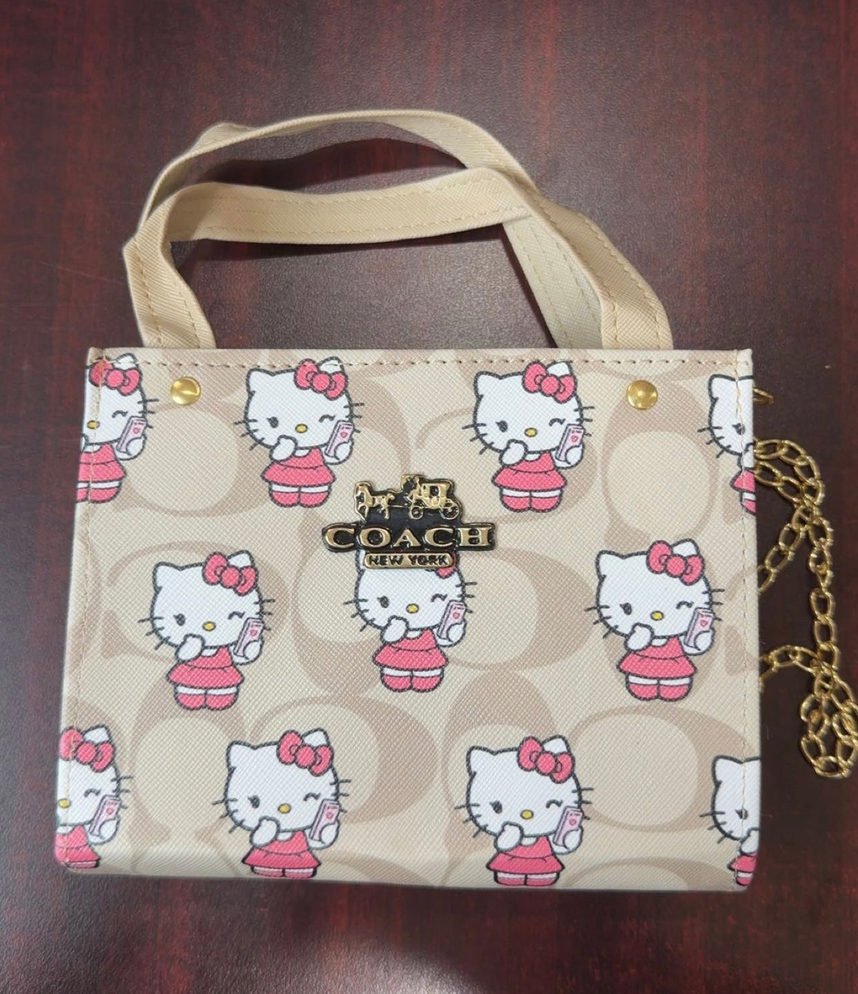 Tan Purse