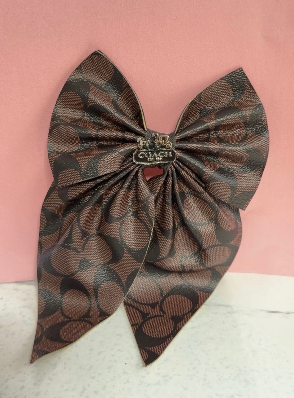 Dark Brown Bow