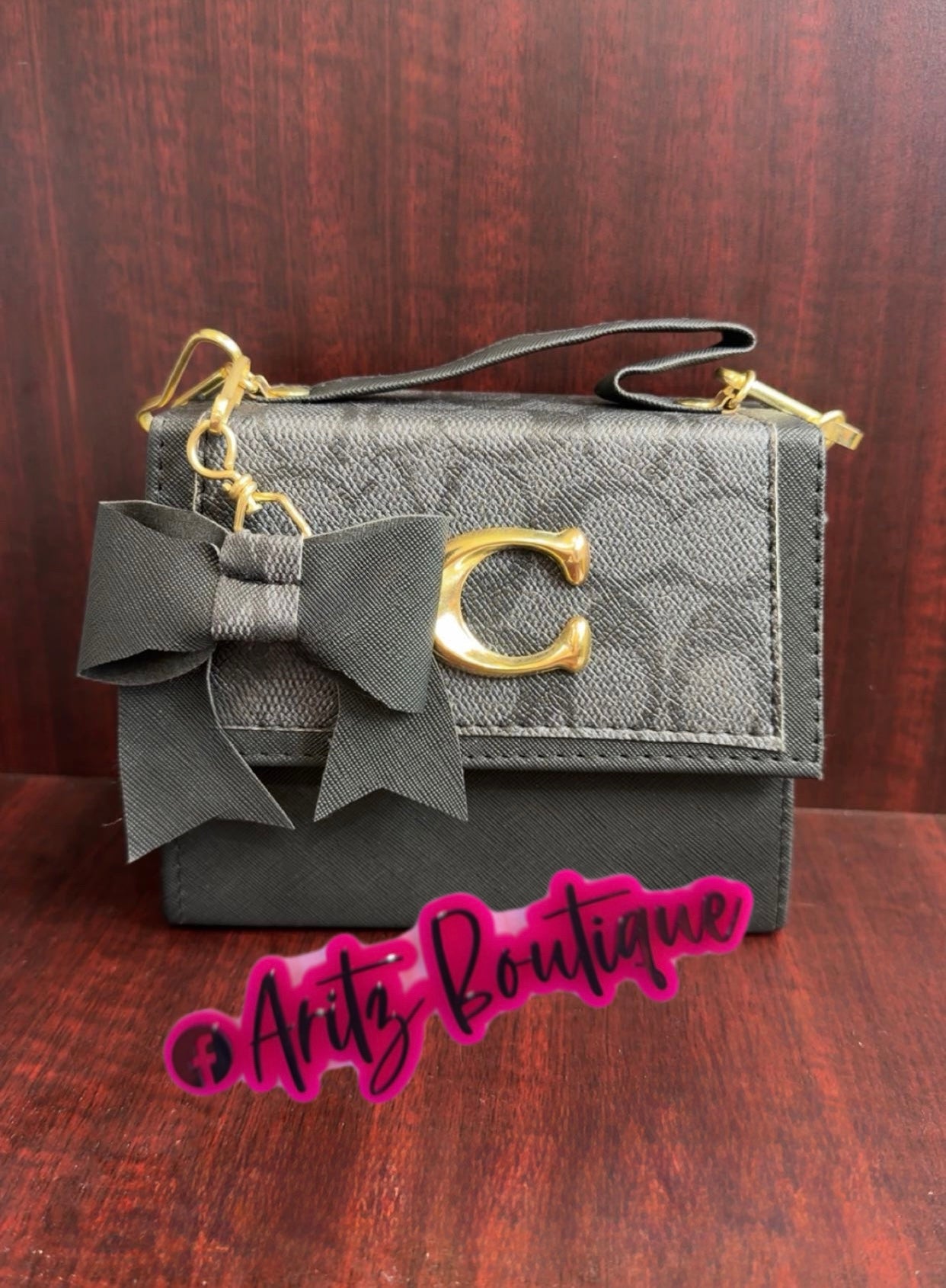 Black C Purse