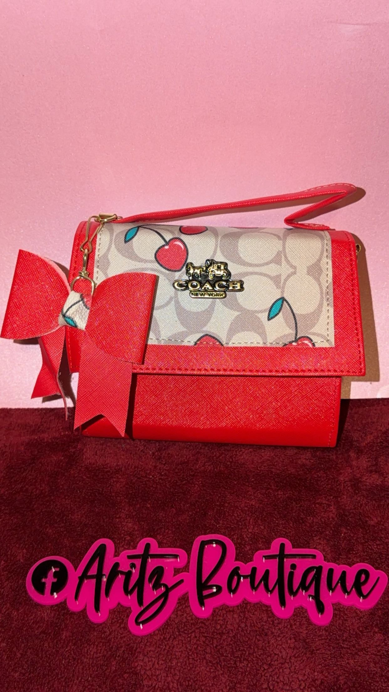 Red Cherry Purse