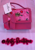 Hot Pink Cherry Purse