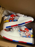 Blue/Red Shoes