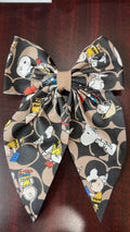 Brown/Black Bow