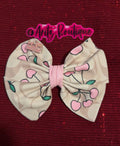 Pink Cherry Bow