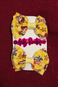 Yellow Pair of Bows