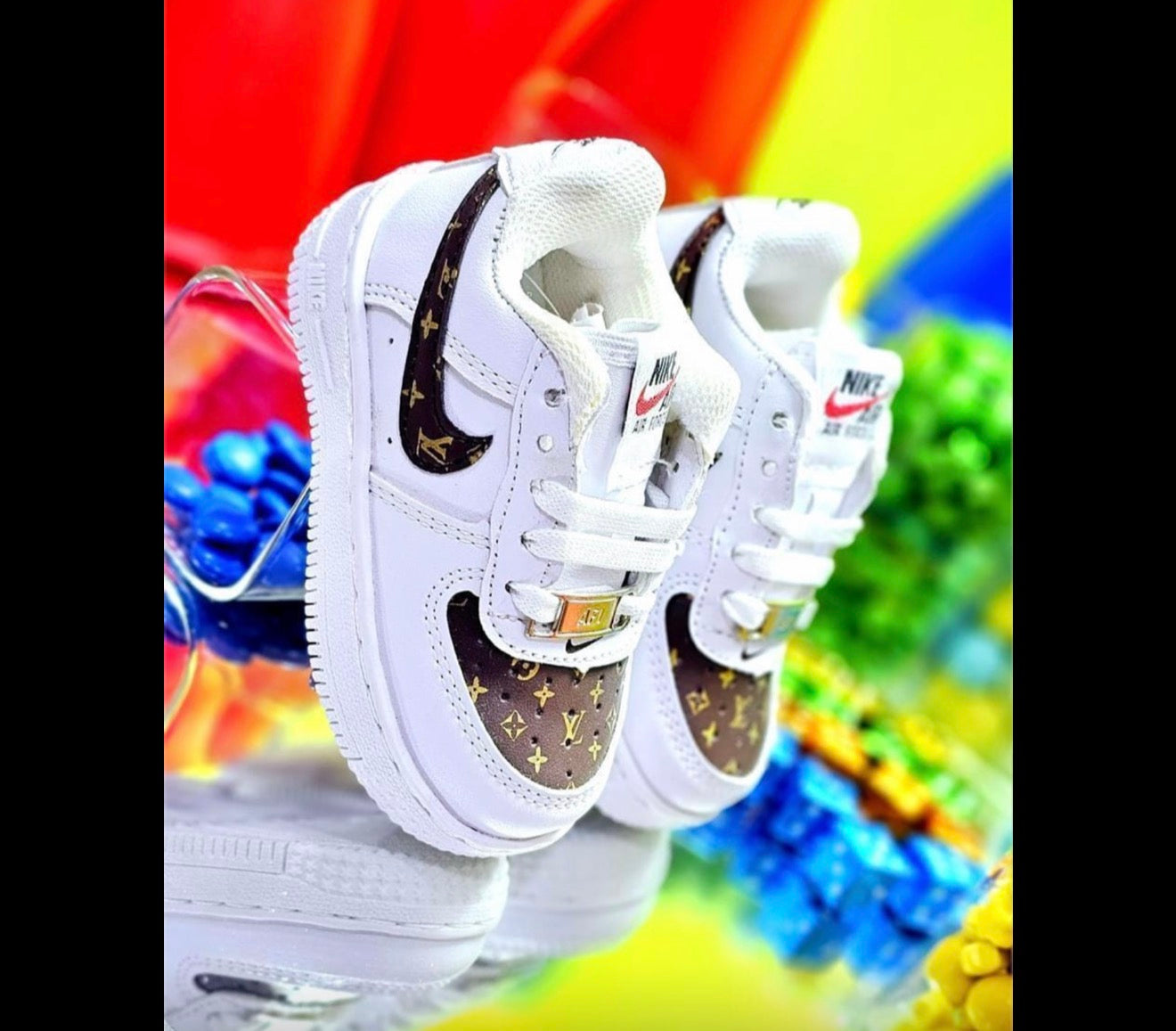 White w/ Brown