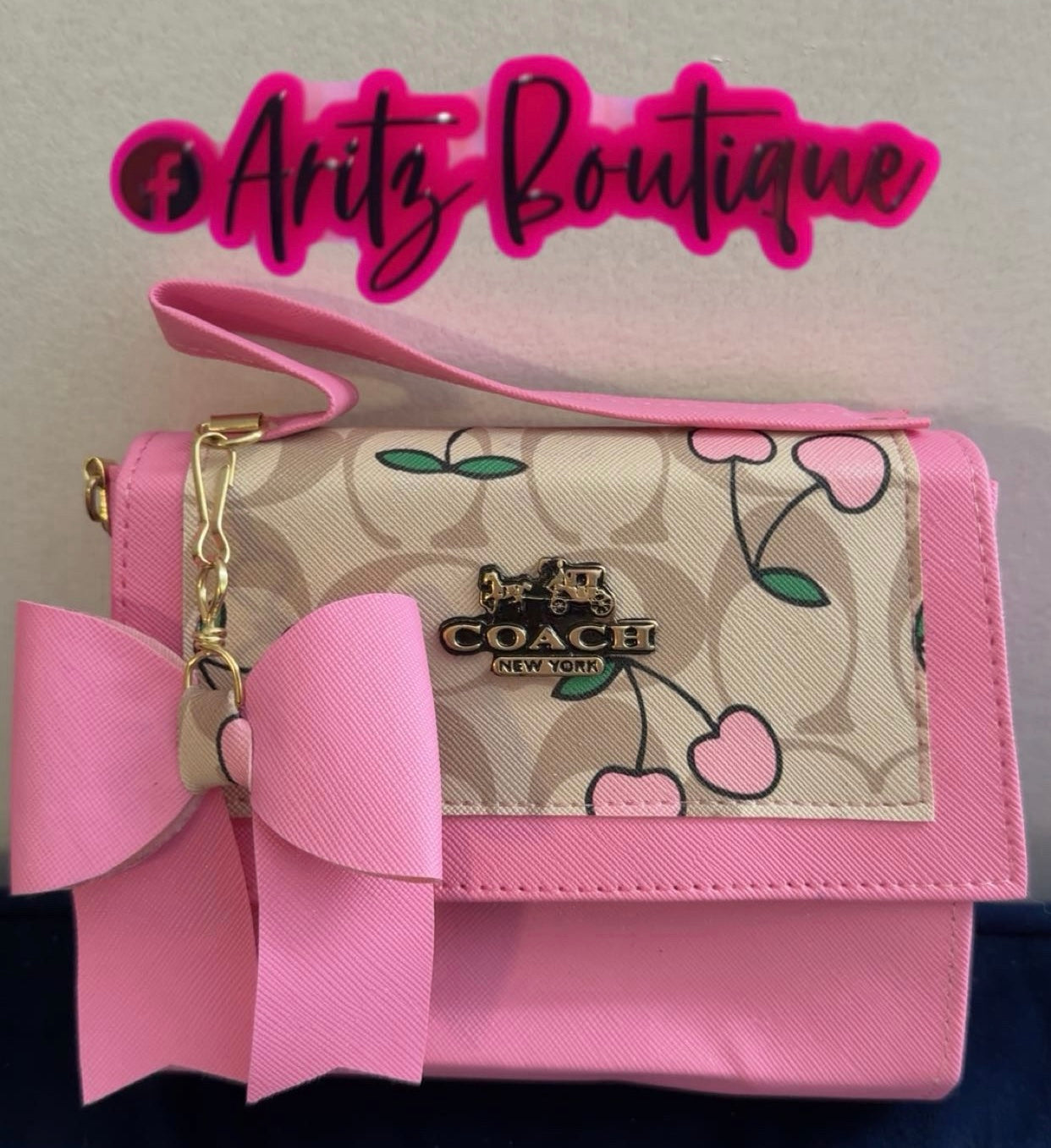 Pink Cherry Bag