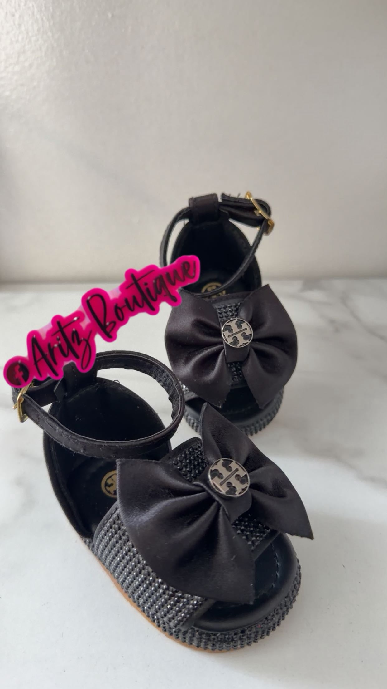 Black Bling Shoes