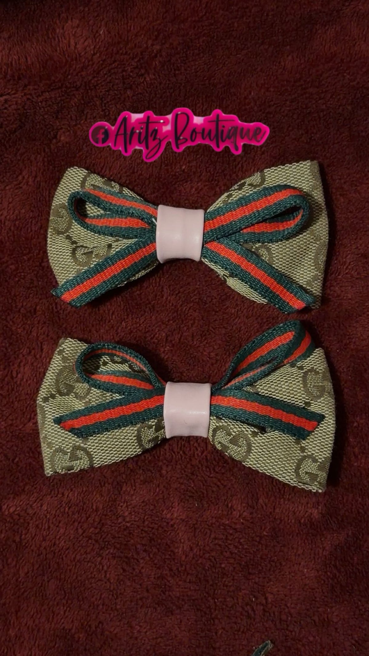 Brown Hair Bows