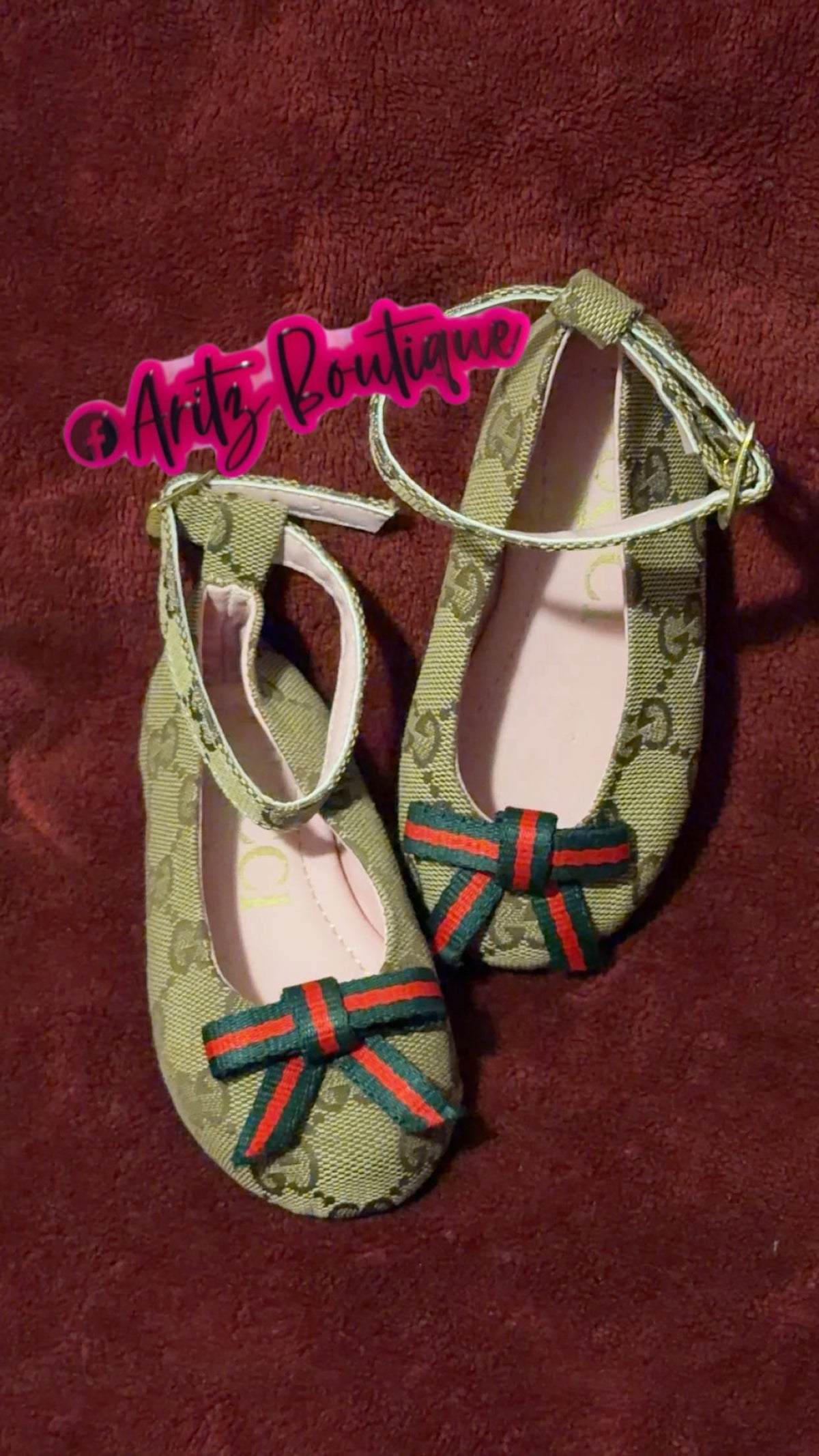 Tan Ballerina Shoes