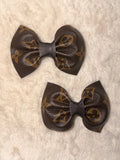 Pair of Brown Bows