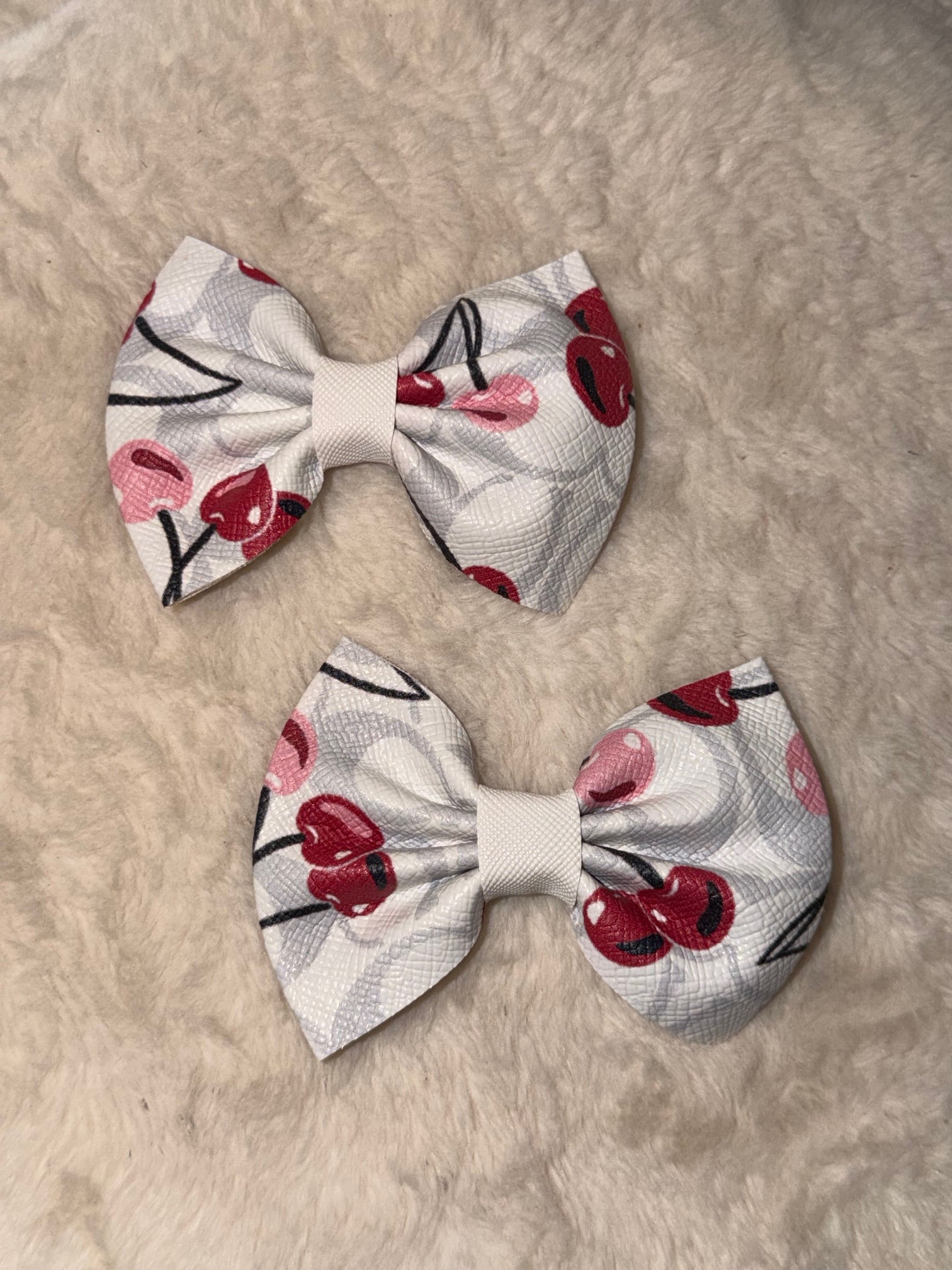 Pair of White Bows