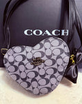 Black Heart Purse