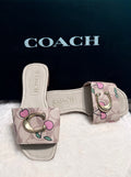 Pink Cherry Slide Sandals