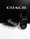 Black Strap-on Shoes