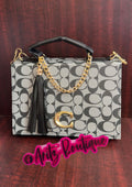 Big Black/Gray Purse