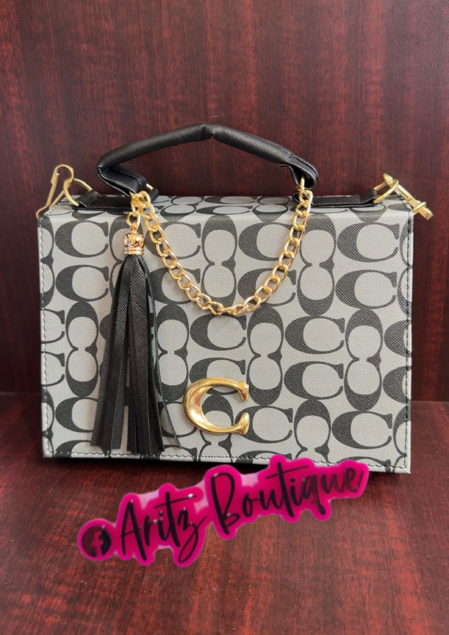 Big Black/Gray Purse