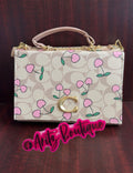 Big Pink Cherry Purse