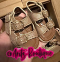 Dark Tan Baby Sandals