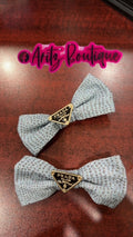 Blue Pair of Bows