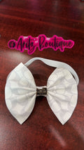 White/Gray Headband