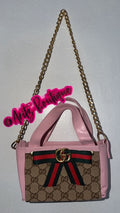 Pink/Brown Purse
