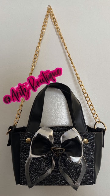 Black/Silver Purse