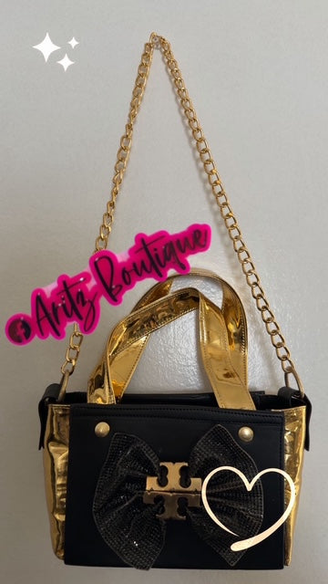 Black/Gold Purse