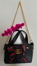 Black Leather Purse