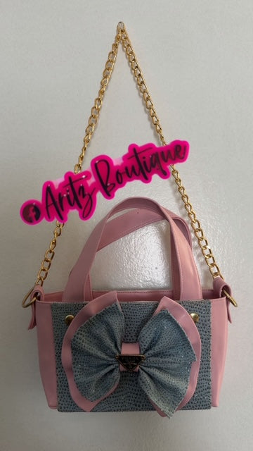 Light Blue/Pink Purse